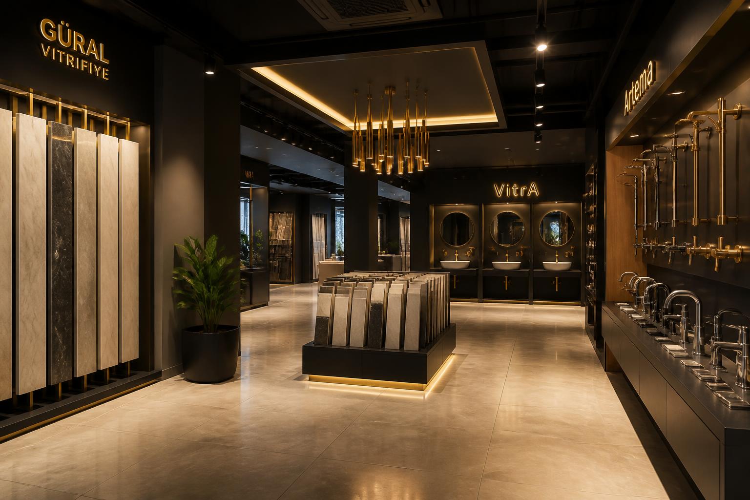 Intérieur du showroom Équipement OUNASSER